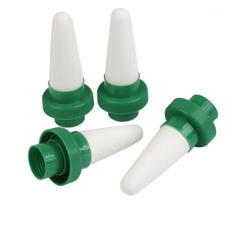 

4PCS Automatic Watering Drip Irrigation Self Watering Device Dripper Potted Plants Drip Device Garden Tool1, Green