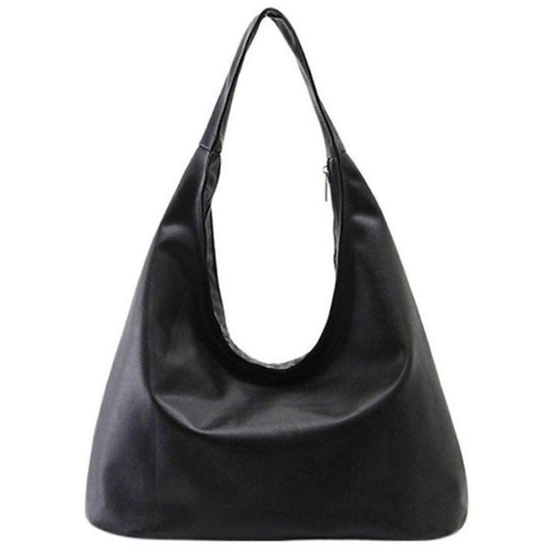 

Purses and Handbags for Women Fashion Ladies PU Leather Top Handle Satchel Shoulder Tote Bags, Black