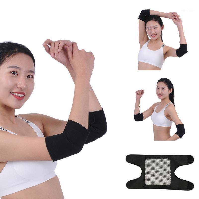 

Self Heating Arm Pads Magnetic Therapy Tourmaline Elbow Wrist protection Belt Pain Relief Health Care#11271, White