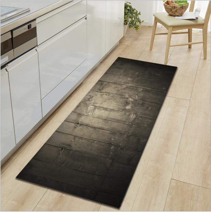 

Long Striped Printed Floor Mats Microfiber 3D Carpet Memory Foam Kitchen Mat Absorbent Doormat Oriental Home Decor Hallway Rugs1, 018