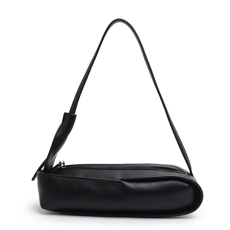 

Lightweight Ladies Handbag Niche Women Shoulder Bag 2021 Trend Ladies Crossbody Chest Bag Soft PU Leather Women Square HandBag, Black