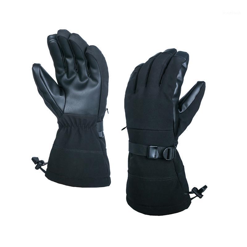 

Winter Ski Gloves Men Women Thicken Thermal Snowboard Gloves Waterproof Breathable Warm For Skiing Skating And Riding1, As pic