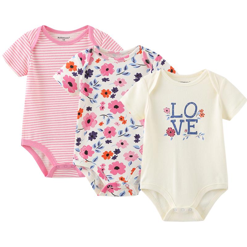

Newborn bodysuit short sleeve 100%cotton overalls kids jumpsuit ropa de infantil baby girl clothes 0-12M, Baby bodysuits 3229