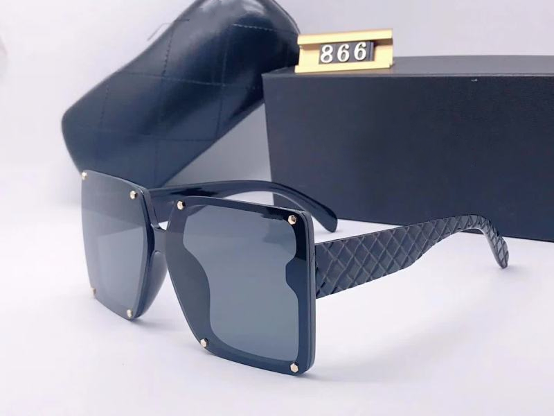 

2022 Luxur Top Classic Square Sunglasses Designer Brand fashion Mens Womens Sun Glasses Eyewear Metal Glass Lenses 866