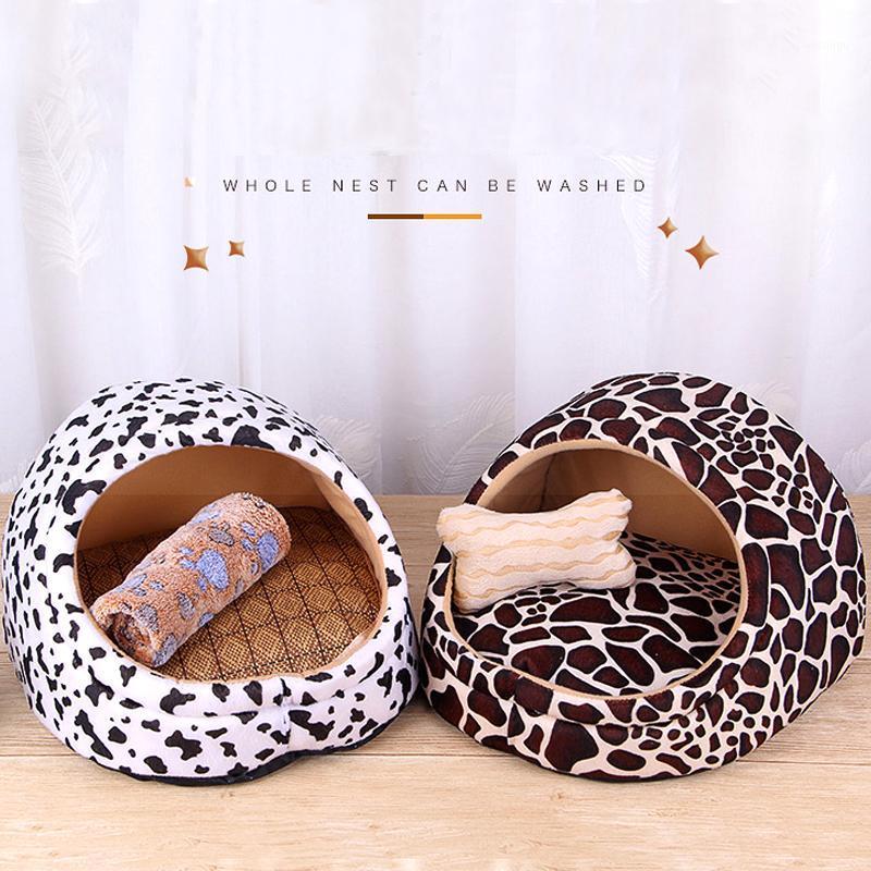 

Hot! Pet Cat Bed Small Dog Puppy Kennel Sofa Polar Fleece Material Bed Pet Mat Cat House Sleeping Bag Warm Nest High Quality1