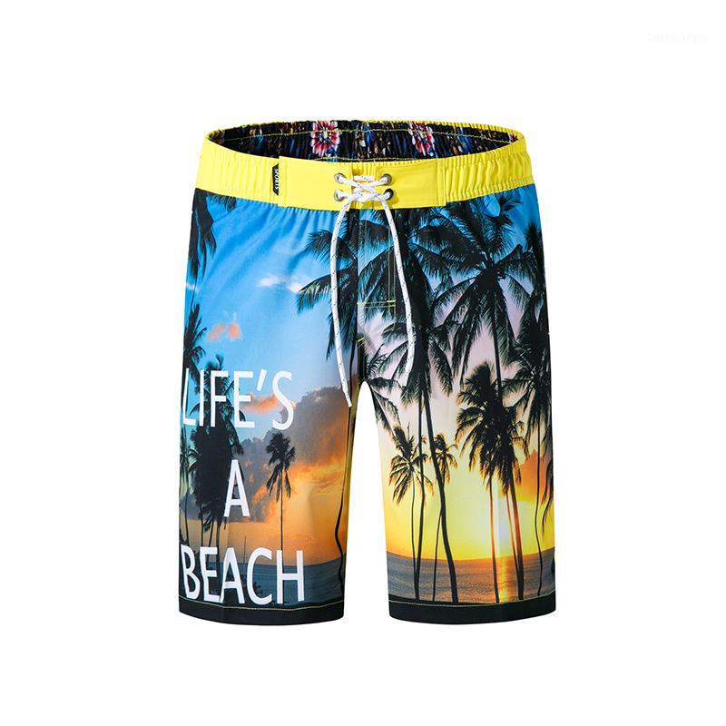 

Liner Summer Men Boardshorts With Pockets Swimwear Mens Swimming Trunks Quick Dry Drawstring Beach Shorts Print Men Surf Shorts1