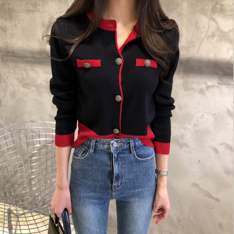 

Unique Female Form Cardigan Black White 2021 Upjd, Ivory