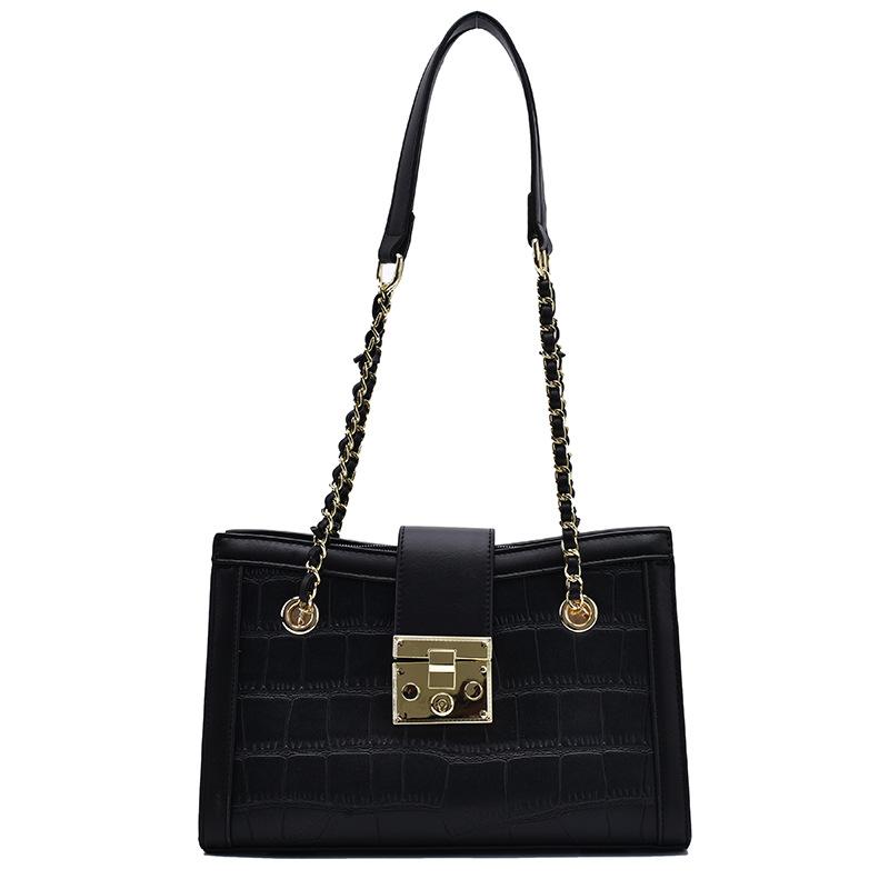 

New women's Chain Bag Fashion One Shoulder Messenger Bag, Brown