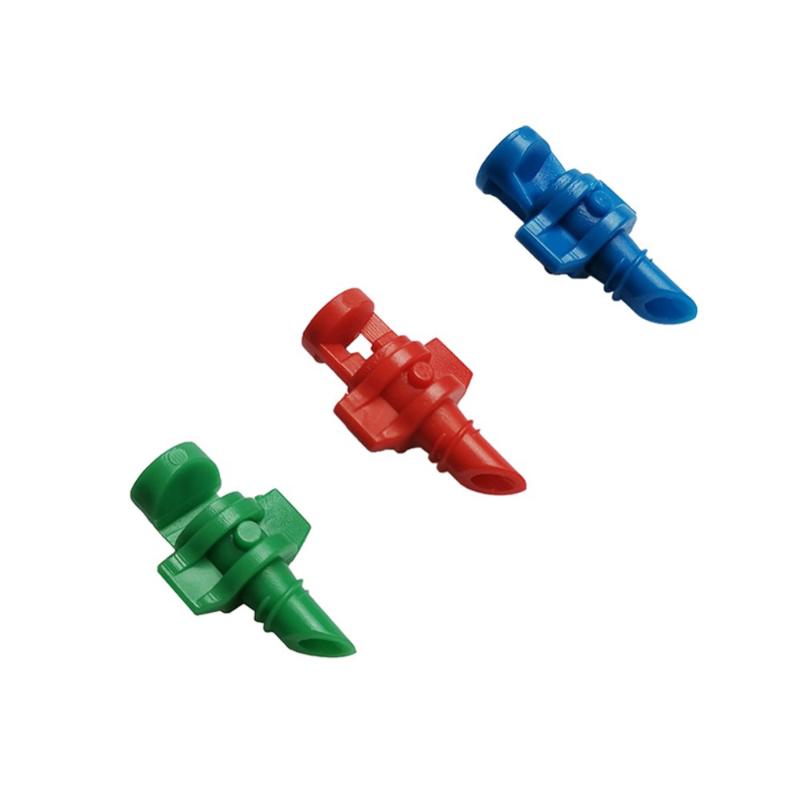 

50Pcs 90/180/360 Degrees Refraction Spray Nozzle Garden Greenhouse Irrigation System Misting Sprinkler Head, 90 degree
