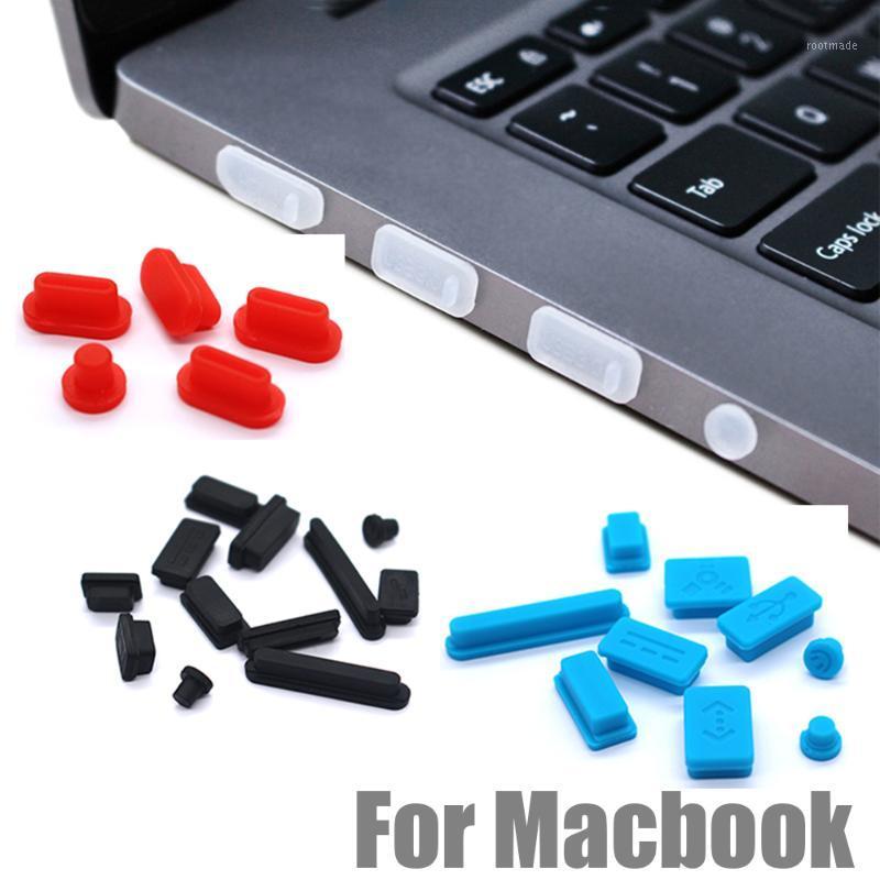 

For pro13 /15 Silicone Computer USB Dust Proof Rubber Cover Stopper Laptop Color Dust Plug 5pcs/9pcs/12pcs1