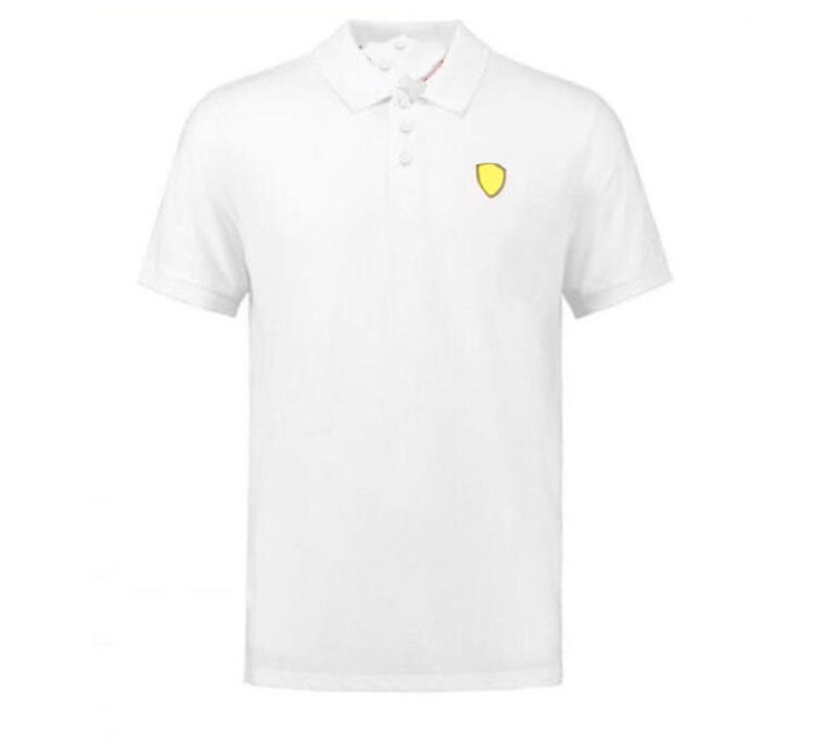 

2021 hot style summer casual T-shirt Formula 1 racing Polo shirt sportcasual short-sleeved lapel team workwear customized