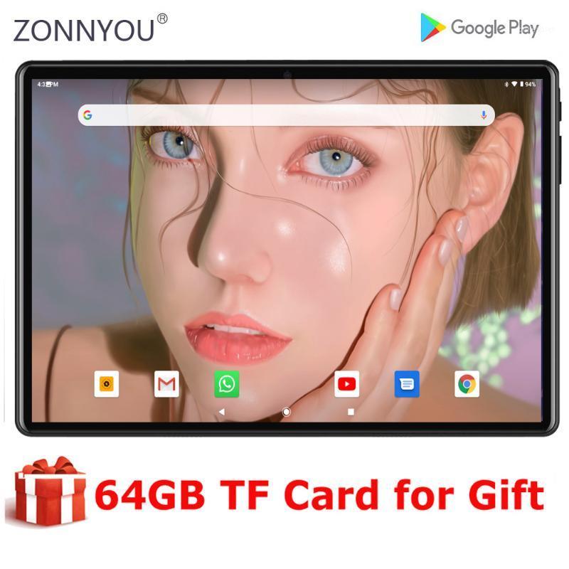 

Newest Tablets 10 inch Android 9.0 Tablet PC 3G Phone Call Quad Core 1280*800 IPS 2GB RAM 32GB ROM 3G WIFI GPS Tablet 10.11, Black