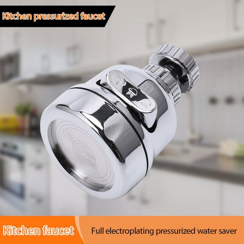 

2021 New Universal Faucet Nozzle Filter Water Saver Kitchen Splash Filter Nozzle Electroplating Spray 360 Rotate Faucet