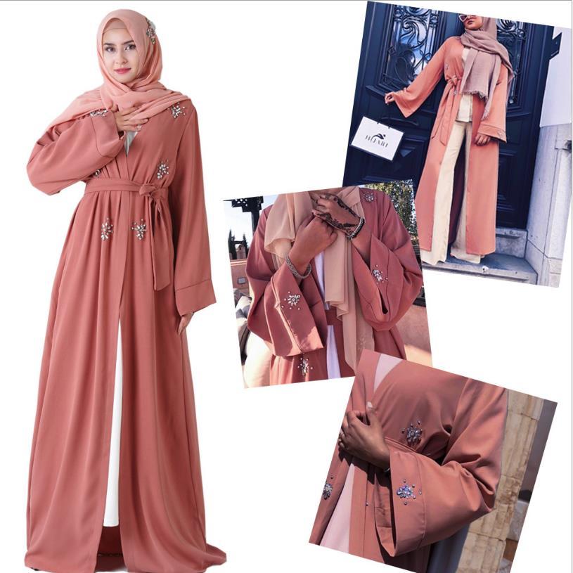 

Diamond beading dress complete f1071w, Pink light