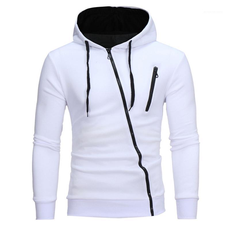

Men Solid Hoodie Patchwork Hoodies Mens Diagonal Zipper Jacket Hiphop Sweatshirts Men Hoody Harujuku Clothes Streetwear1, Dark gray