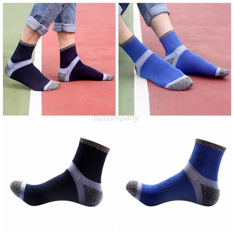 

2020 Men Compression Socks Heel Men Socks 100% Cotton Crew Fashion Spingy Anti-Pilling Free Shipping, Black