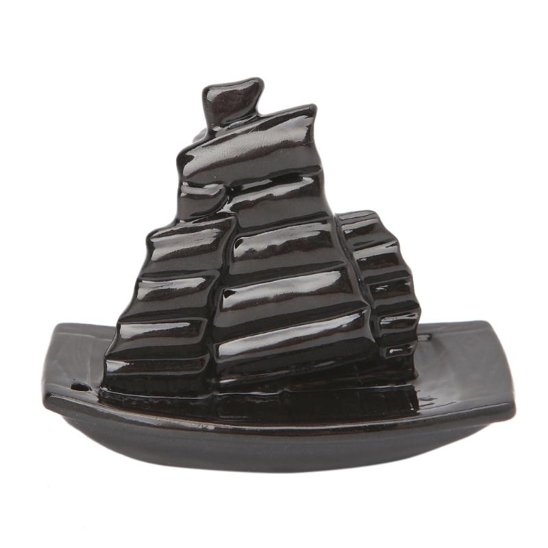 

12 Styles Creative Tower Ceramic Incense Burner Fragrance Holder Back flow Censer