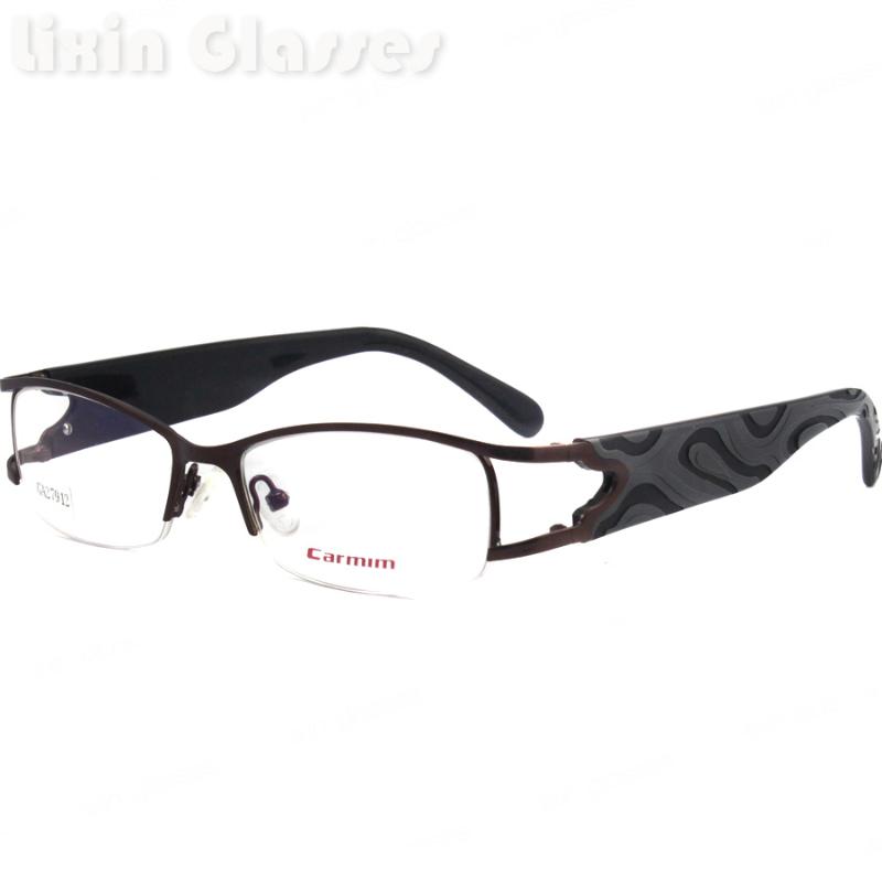 

Fashion Design Style Dark Brown frame Male Stainless Steel Eyeglasses Frame GA27912