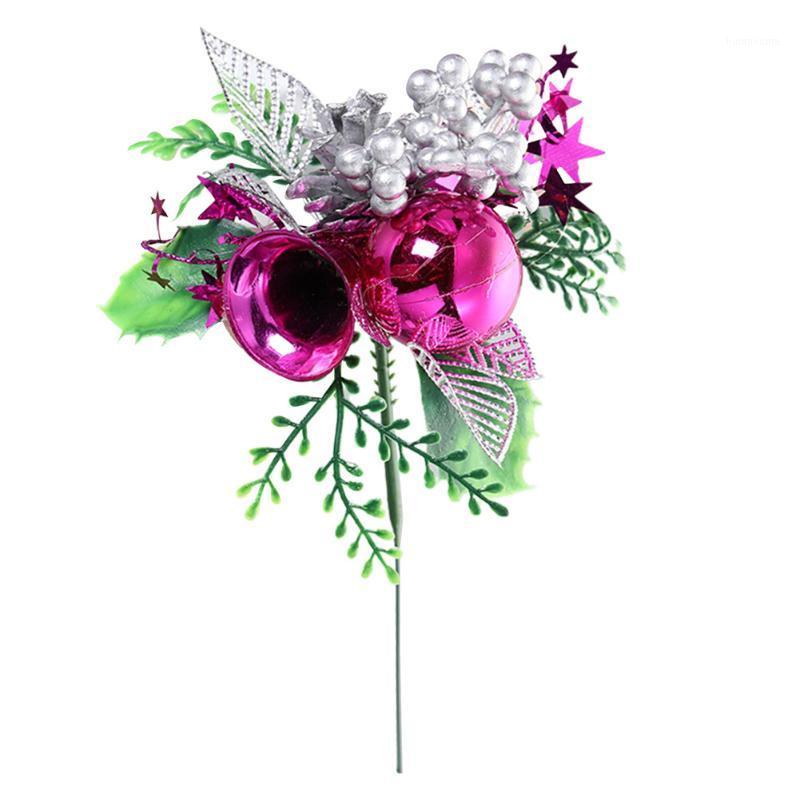 

10pcs Artificial Fruit Branches Lifelike Tree Ornament Holiday Party Fake Stems Christmas Decoration DIY Leaf Photo Prop Wedding1