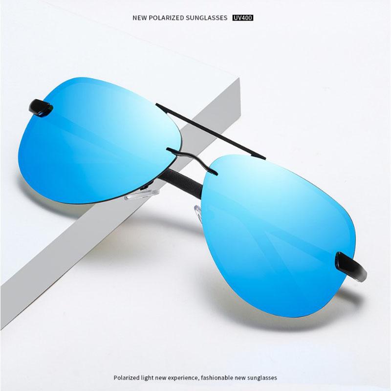 

New rimless sunglasses unisex driver's goggles