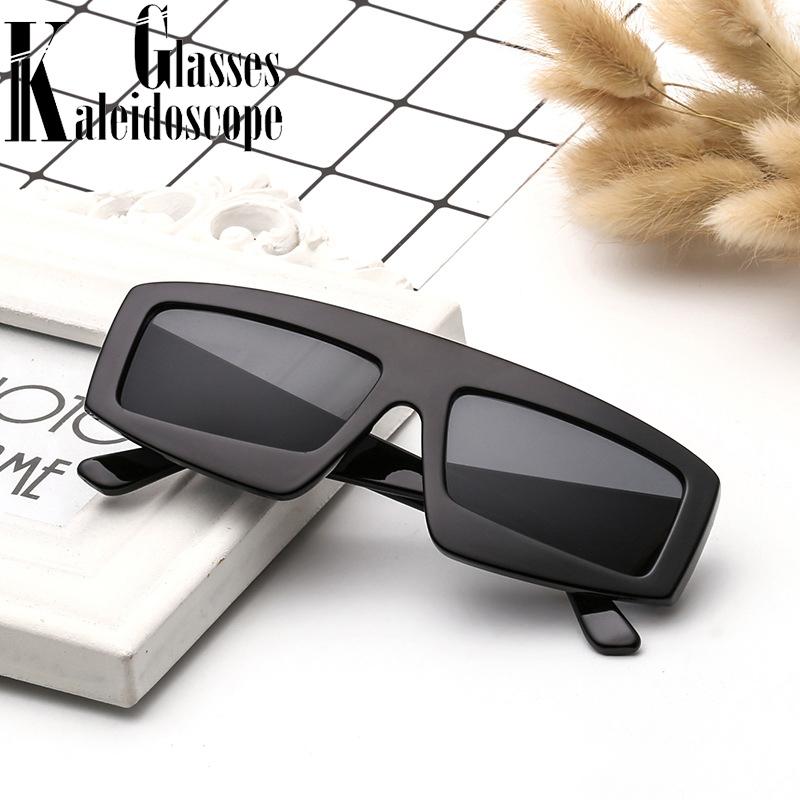 

UV400 Retro Leopard Sunglasses Women Vintage Square Frame Men Trendy Shade Sun Glasses Lady Beach Party