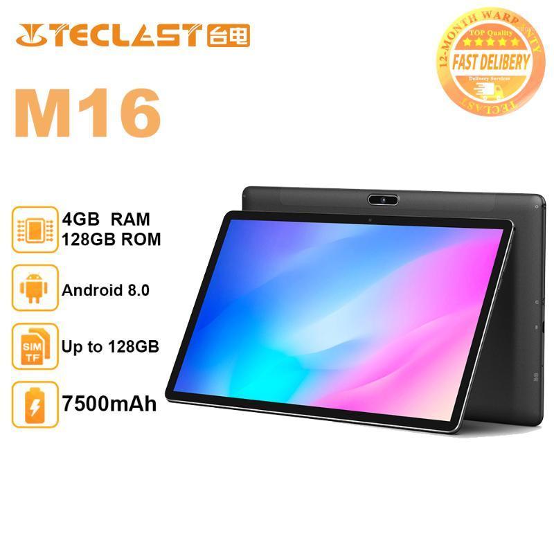 

Teclast tablet M16 11.6inch Android Helio X27 Deca Core 4GB RAM 128G ROM 4G Network Tablets PC 8.0MP Docking Type-C 7500mAh1, Black