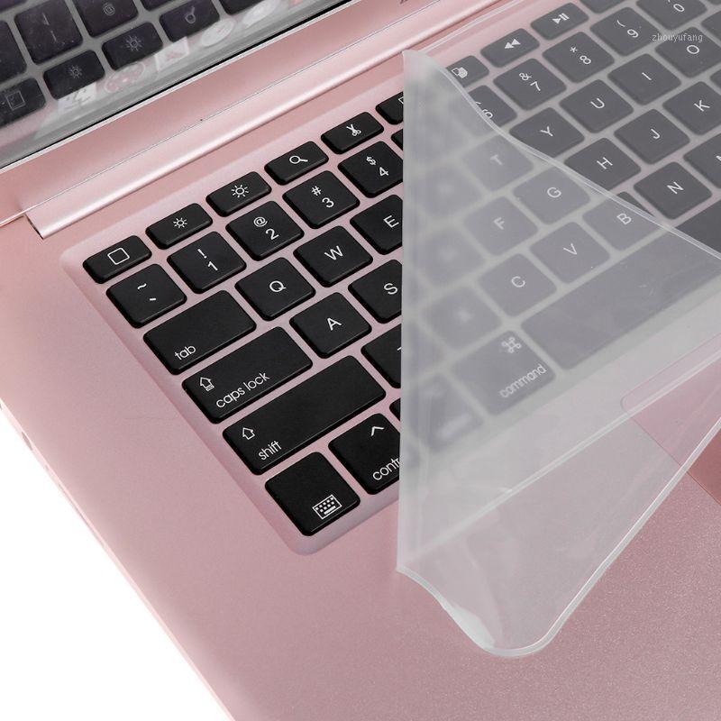 

Keyboard Cover Universal Protector Waterproof Skin Keypad Clear Protective Film Silicone Notebook Laptop PC Computer 15"1