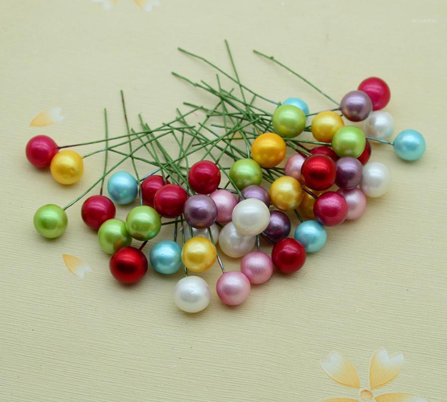 

100pcs foam Cherry for home decoration accessories christmas wedding scrapbook fake fruit diy wreath gift toy artificial flowers1, Blue