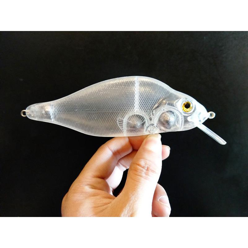 

GYFISHING 10 Pcs Quality Unpainted Fishing Crankbaits Jerkbaits Hard Lures Body 135mm/57g 201106