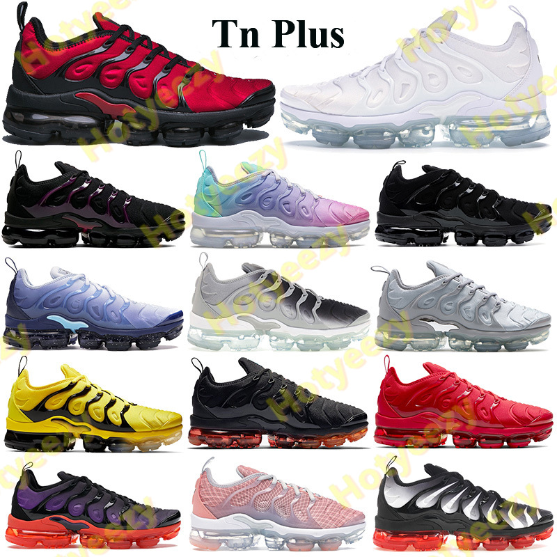 

2021 Tn Plus Men Women Running Shoes white hurnt orange wolf grey triple black red Sneakers shark coastal blue cushion Trainers Tag, 18.game royal
