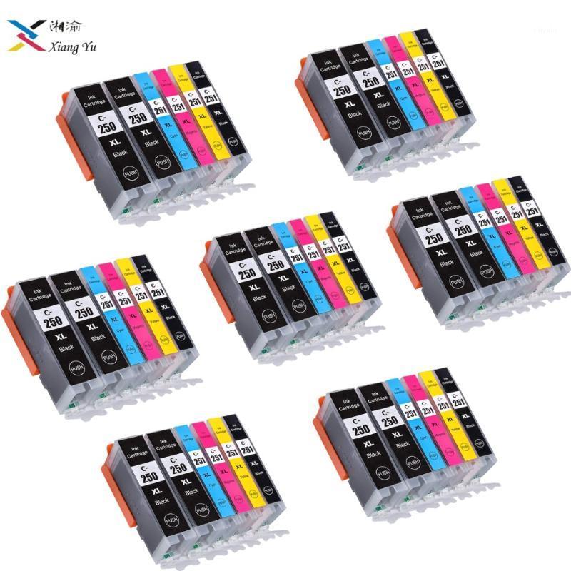 

36 (PCS) PGI 250 pgi-250 cli-251 Ink Cartridge Compatible For Canon PIXMA IP7220 IP8720 MX922 MX722 MG5420 MG5422 MG5520 MG71201