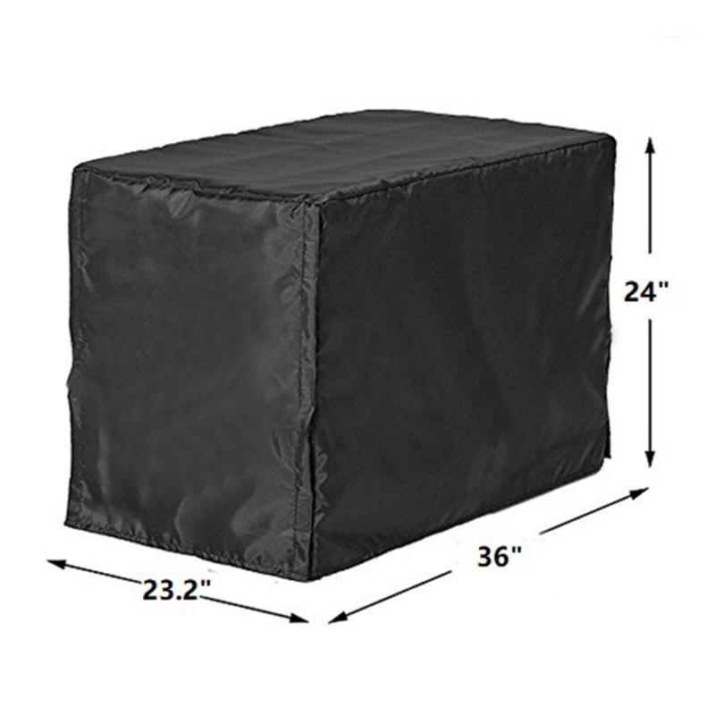 

House 210D Water Resistance Windsheild Black Windproof Sunscreen Dog Cage Cover Reduce Stress Kennel Outdoor Foldable Dustproof1, As pic