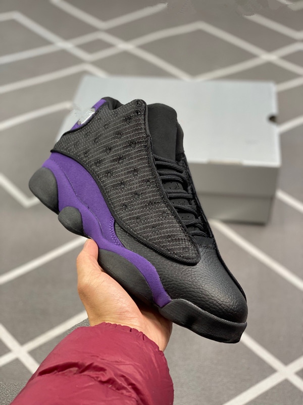 

Top Quality Mens 13 Court Purple Basketball Shoes 13s Gym Red Flint Grey Starfish White Jumpman Mens He Got Game Bred Playground Designer Sneakers, Not sell alone