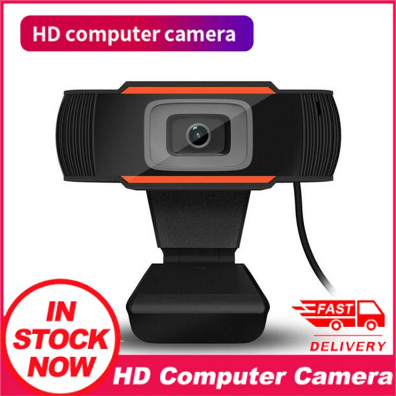 

Fast Delivery HD Mini Computer Webcam Anti-peeping Rotatable Adjustable Camera For Live Broadcast Video Conference Work in stock