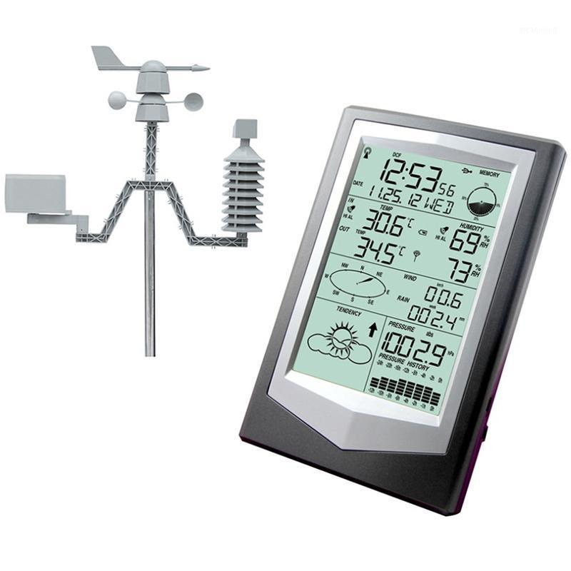 

WS1040 Professional Weather Station with PC Link Household Wireless Thermometer Hygrometer Barometric Pressure Weather Forecast1