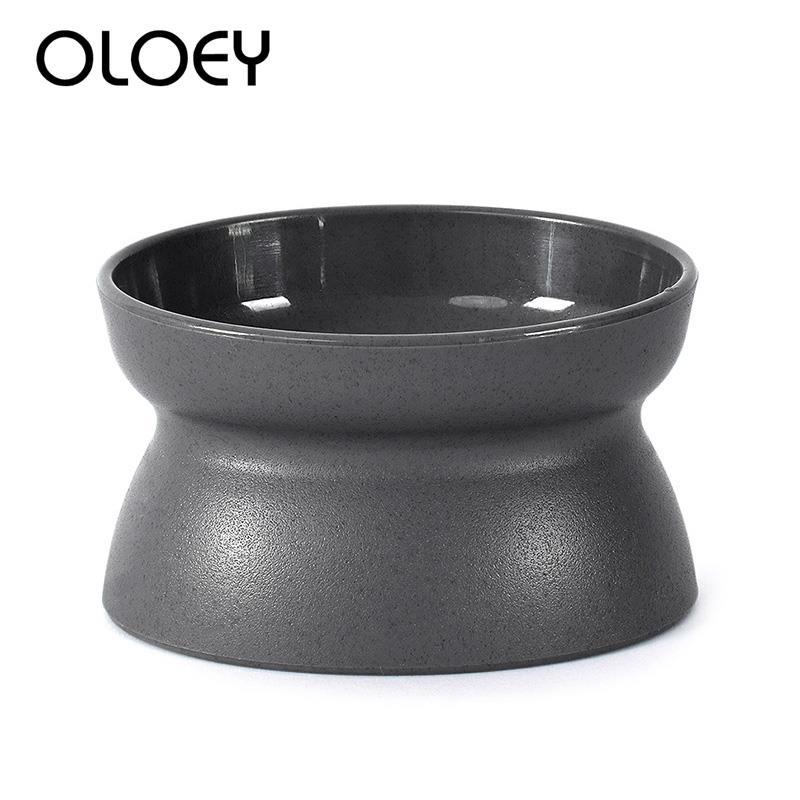 

2 in 1 Non-slip Pet Cat Bowls Shallow Cat Bowl Dish Small Dog Water Drinking Dispenser Pet Feeder Drinker Product