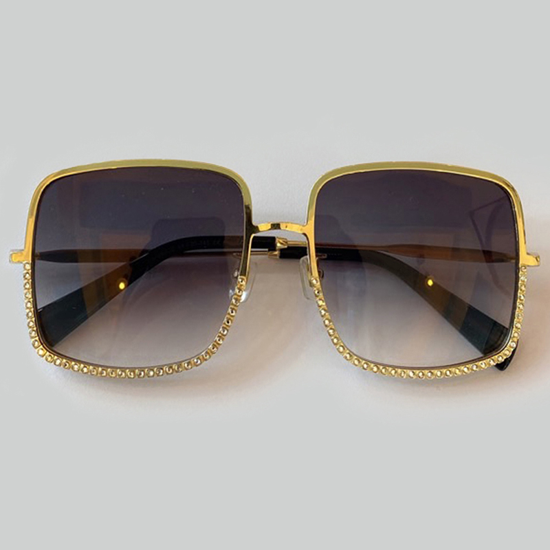 

metal Frame fashion women square mark luxury sunglasses ladies'sunglasses Mirrors lunette shades femme oculos GRFW