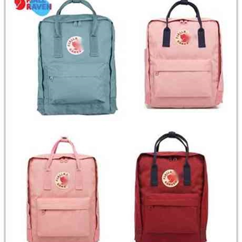 

Kanken Arctic fox backpack female backpack student schoolbag kanken travel bag waterproof cloth Mommy bag computer bag, Royal blue counter genuine 16l