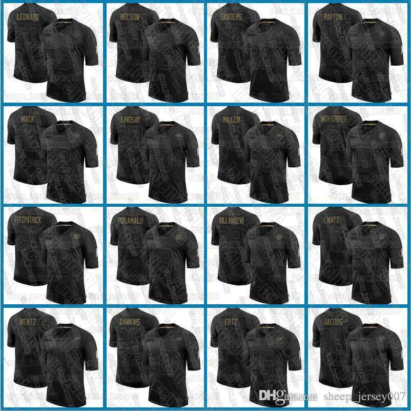 

Philadelphia Eagle 11 Carson Wentz 2020 Salute To Service Steelers Watt 28 Josh Jacobs Johnathan Abram Saquon Barkley Tom Brady, Jersey(tuxizhe-24 abram)