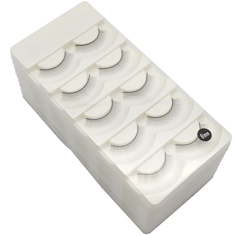 

5 Pairs/Set False Eyelashes Handmade Training Lashes For Beginners Teaching Lashes Eye Extension Tools Practice Hot Sale