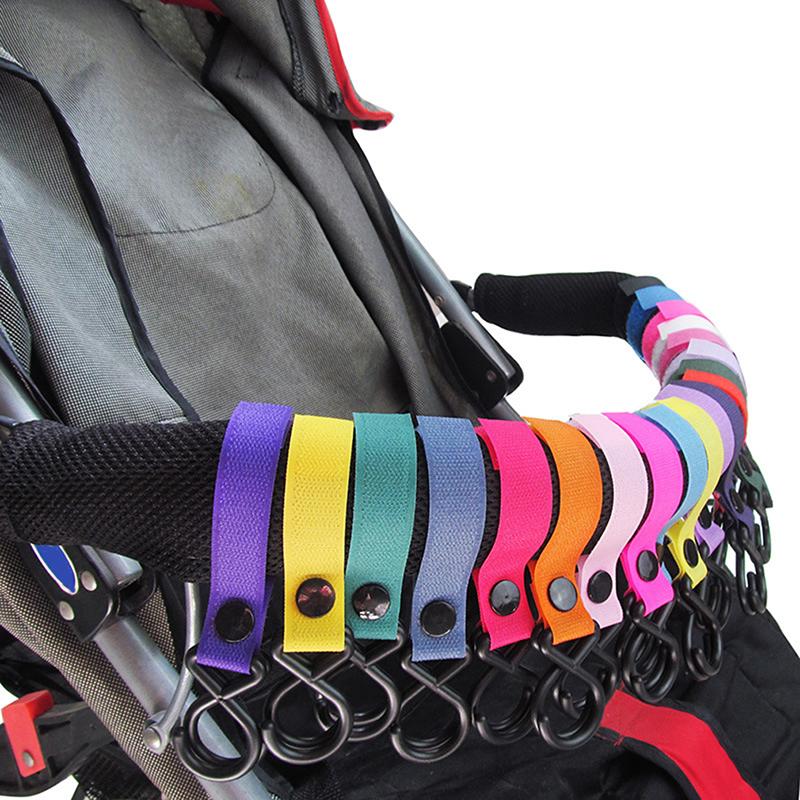 

Baby Stroller Accessories Strong Infant Stroller Strap Hook Newborn Baby Carriage Trolley Handrail Hooks