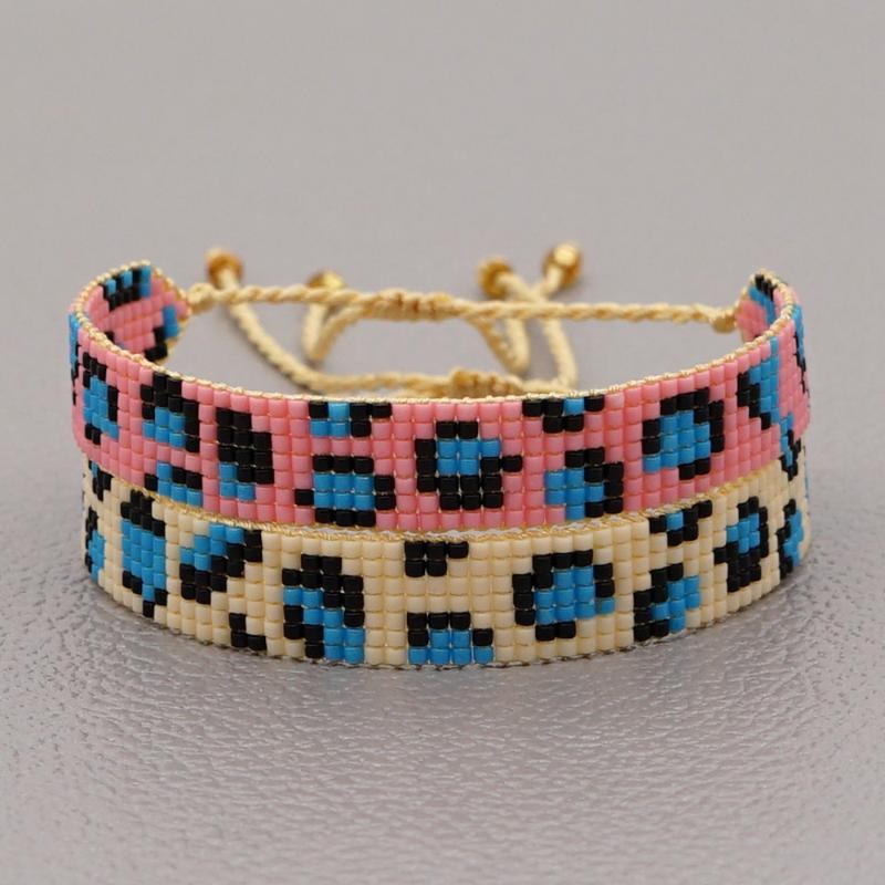 

Leopard Bracelets for Women Miyuki Bracelet For Girl Friendship Gifts 2021 Pulseras Femme Women's Wholesale Jewellery
