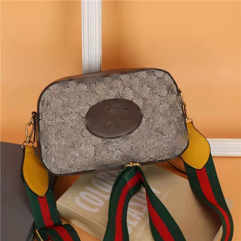 

High quality brand western style small bag for women 2021 new trendy one shoulder cross-body Casual shoulder printed camera, Grey