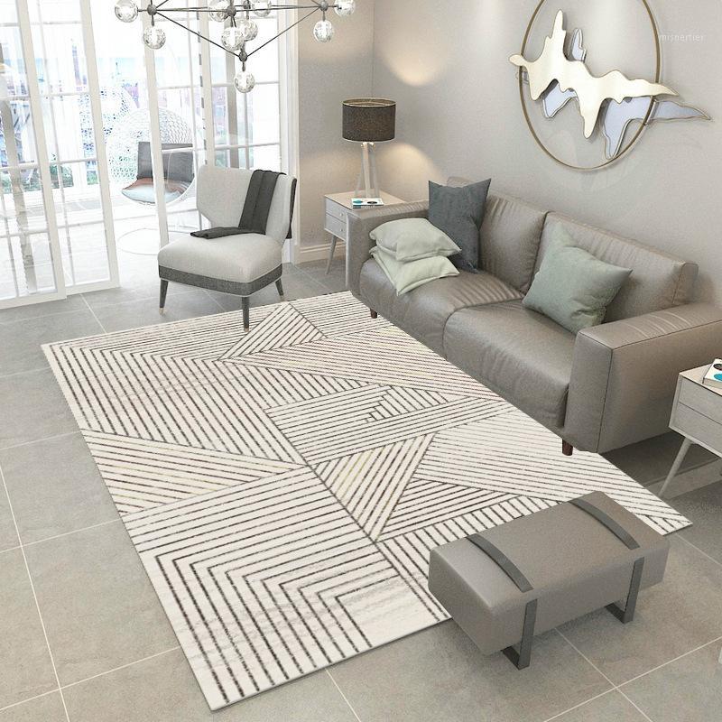 

Simple Modern Abstract Chinese Ink Geometric Carpet Bedroom Kitchen Door Mat Living Room Floor Mat Carpets Area Rug1, Bt04