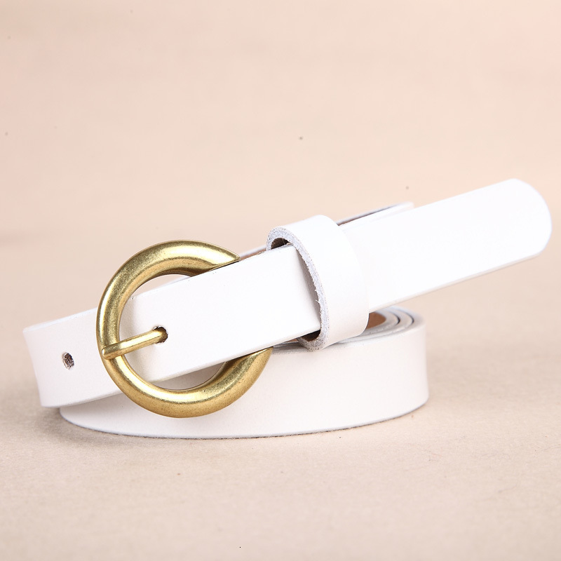 

2021 New Pin Buckle Woman Genuine Leather Quality Cow Strap Width 1.8 Cm Belt Waist Belts Women Jeans Pants Ncos, Black