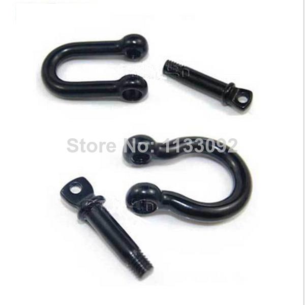 

Charm Bracelets 20pcs/lot Free Ship Mix D/Bow Two Shapes Adjustable Shackles Black Stainless Steel Buckles For 550 Paracord