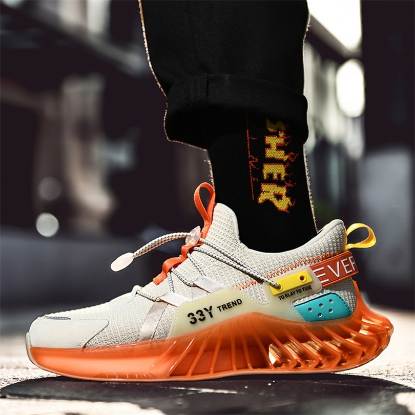 

Fashion Men's Sneakers Comfortable Men Casual Shoes Outdoor Black Green Shoes for Man Lace Up Male Walking Zapatillas Footwear 201218, Red