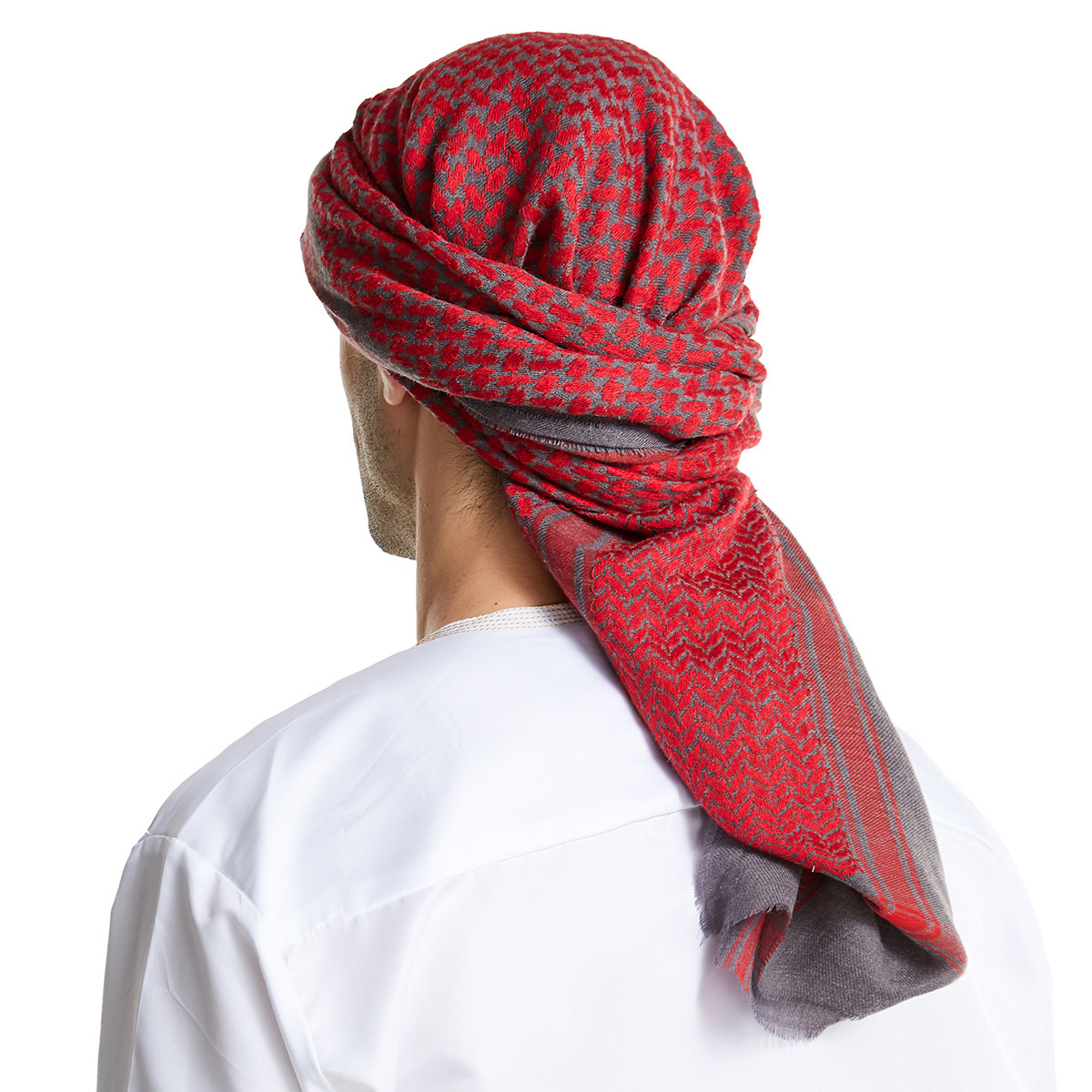 Arab Men Head Scarf Adult Shemagh Keffiyeh Muslim Saudi Tactical Desert