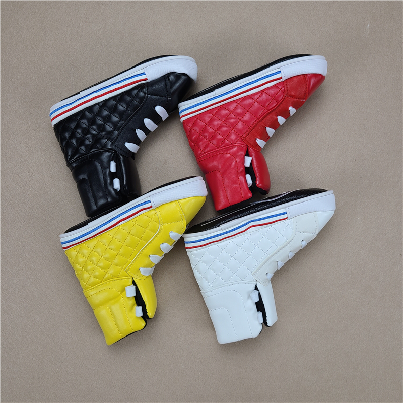 

Canvas Shoes Golf Blade Putter Headcover PU Leather Golf Putter Cover 4Colors