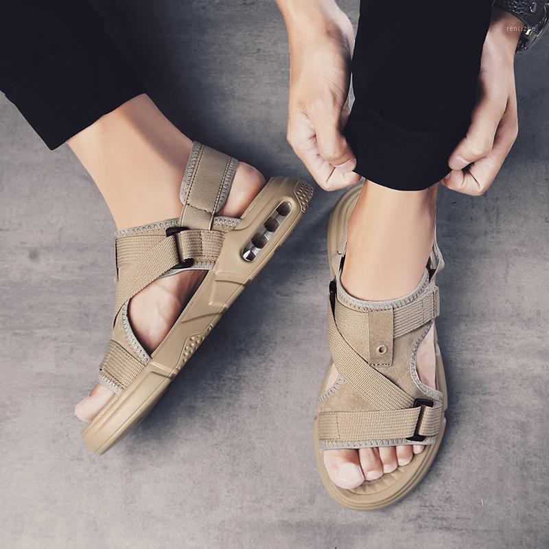 

deportivas outdoor zapatillas hombre trainers ete 2020 for de sneakers mesh mens shoes sandals sandale mannen verano men shoe1, Black